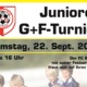 Juniorenturnier Samstag, 22. September 2018