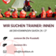 Wir suchen Trainer: innen